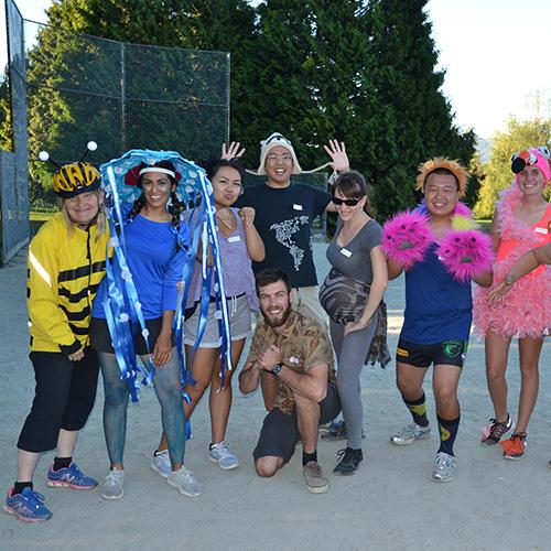 2012 Pedalheads team at annual kickball tournament