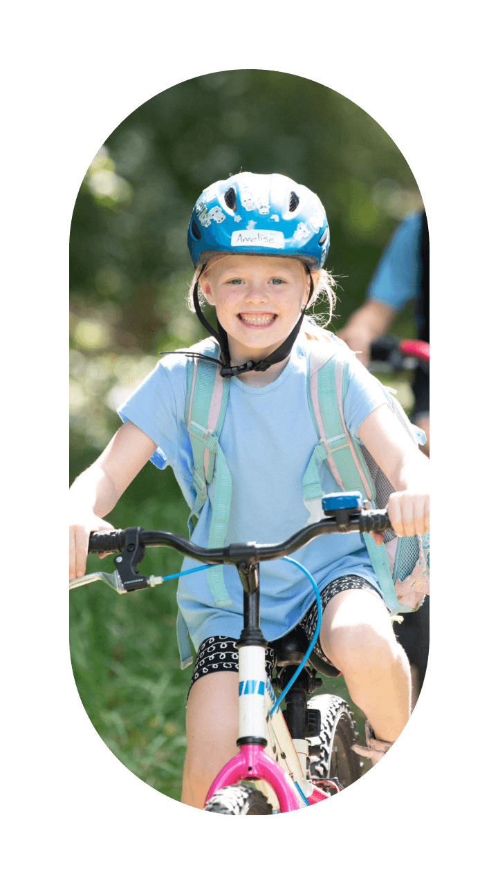 girl on bike