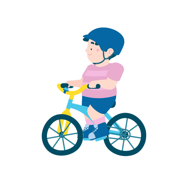 Boy on Bike